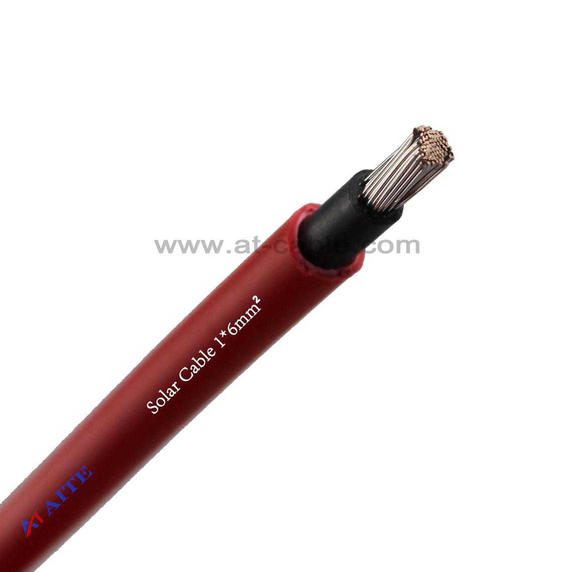 Solar Cable Red 6 mm² 
