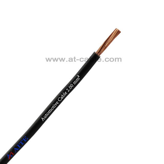 FLRY-B Automotive Wire Black 2.0 mm² 