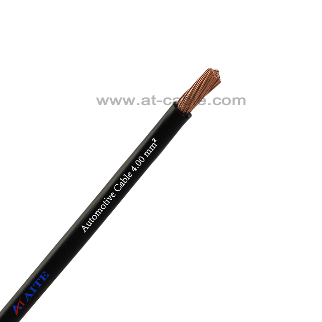 FLRY-B Automotive Wire Black 4.0mm² 