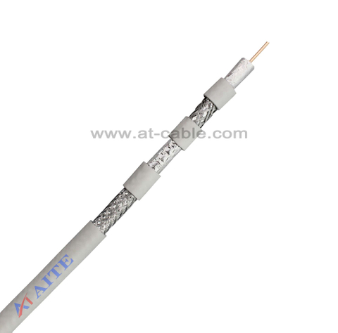 RG59 Quad-shield Coaxial Cable