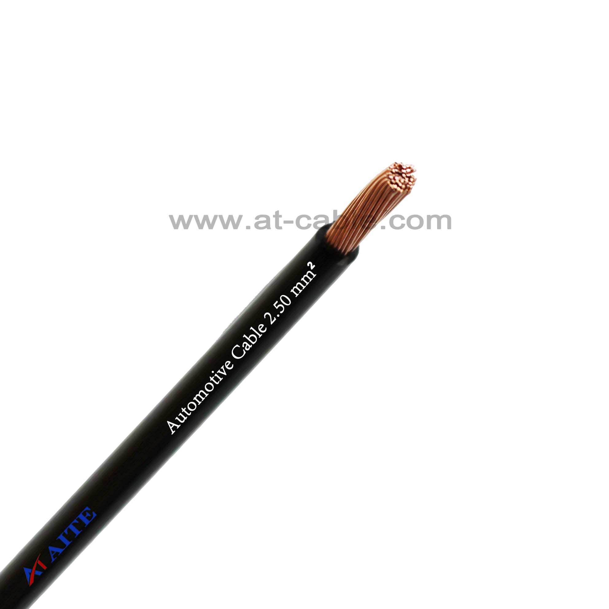 FLRY-B Automotive Wire Black 2.5 mm² 