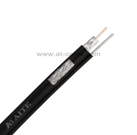 RG6 With Messenger Coaxial Cable