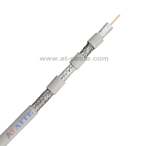 RG6 Quad-Shield Coaxial Cable