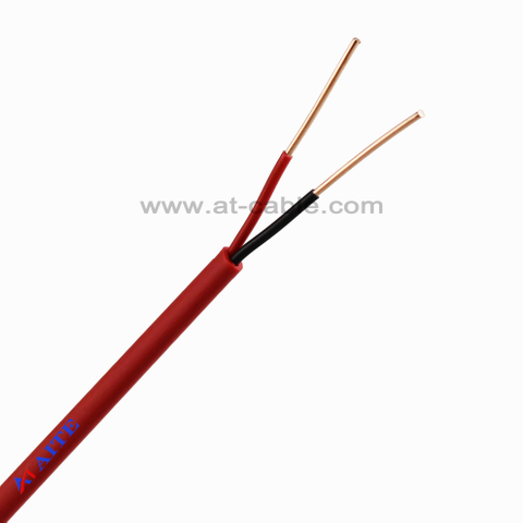 2C/14AWG Solid BC Fire Alarm Cable FPLR UNshield